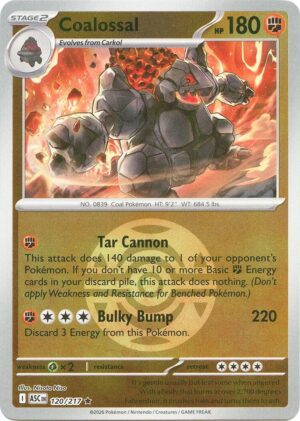 Coalossal (Dusk Ball) - 120/217: ME: Ascended Heroes
