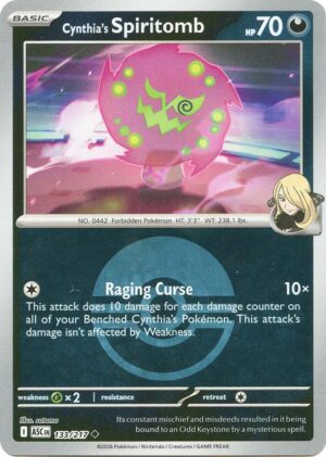 Cynthia's Spiritomb - 133/217 (Poke Ball) - 133/217: ME: Ascended Heroes