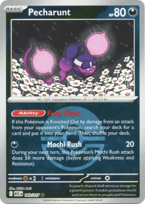 Pecharunt (Poke Ball) - 143/217: ME: Ascended Heroes