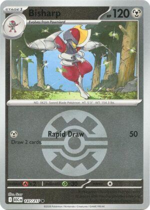 Bisharp (Quick Ball) - 147/217: ME: Ascended Heroes