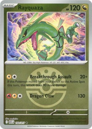Rayquaza (Friend Ball) - 153/217: ME: Ascended Heroes