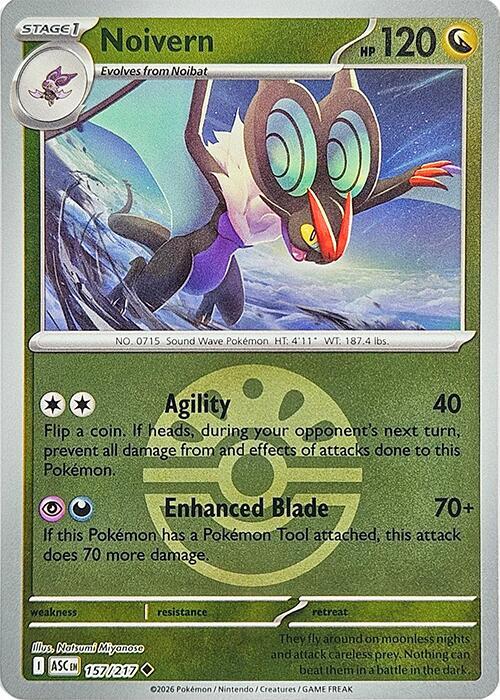 Noivern (Friend Ball) - 157/217: ME: Ascended Heroes