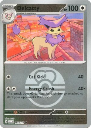 Delcatty (Love Ball) - 166/217: ME: Ascended Heroes