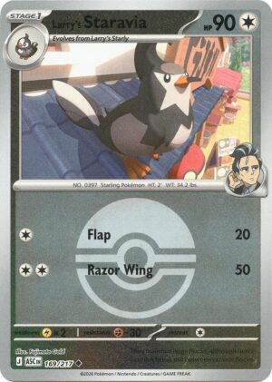 Larry's Staravia (Poke Ball) - 169/217: ME: Ascended Heroes