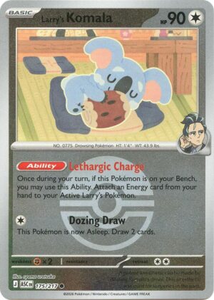 Larry's Komala (Poke Ball) - 175/217: ME: Ascended Heroes