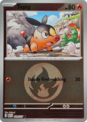 Tepig (Energy Symbol Pattern) - 029/217: ME: Ascended Heroes