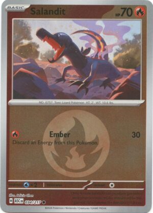 Salandit (Energy Symbol Pattern) - 034/217: ME: Ascended Heroes