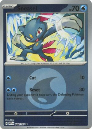 Sneasel (Energy Symbol Pattern) - 044/217: ME: Ascended Heroes