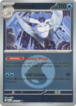 Frosmoth (Energy Symbol Pattern) - 053/217: ME: Ascended Heroes