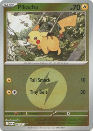 Pikachu (Energy Symbol Pattern) - 055/217: ME: Ascended Heroes