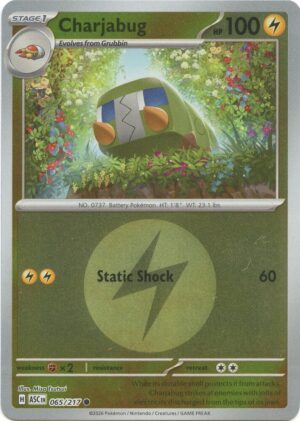 Charjabug (Energy Symbol Pattern) - 065/217: ME: Ascended Heroes