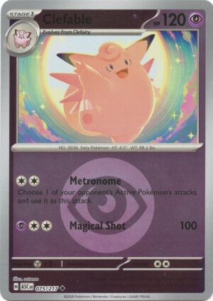 Clefable (Energy Symbol Pattern) - 075/217: ME: Ascended Heroes