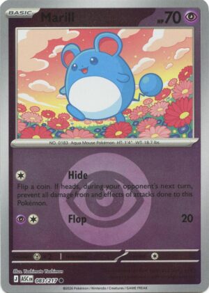 Marill - 083/217 (Energy Symbol Pattern) - 083/217: ME: Ascended Heroes