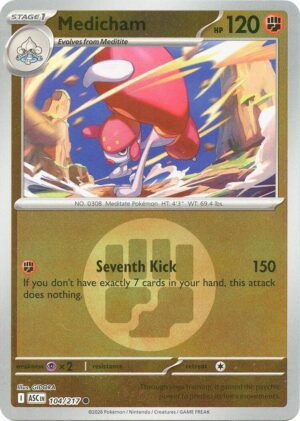 Medicham - 104/217 (Energy Symbol Pattern) - 104/217: ME: Ascended Heroes