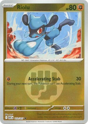 Riolu (Energy Symbol Pattern) - 112/217: ME: Ascended Heroes