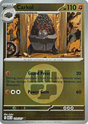 Carkol (Energy Symbol Pattern) - 119/217: ME: Ascended Heroes