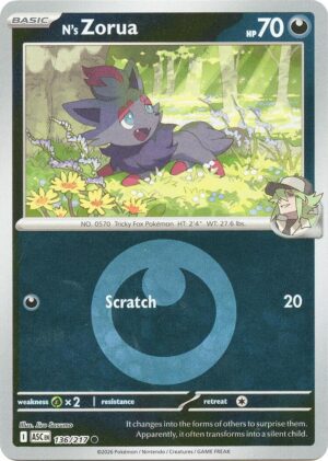 N's Zorua (Energy Symbol Pattern) - 136/217: ME: Ascended Heroes