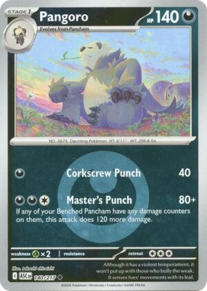 Pangoro (Energy Symbol Pattern) - 140/217: ME: Ascended Heroes