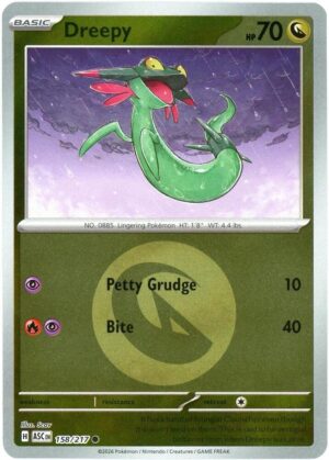 Dreepy - 158/217 (Energy Symbol Pattern) - 158/217: ME: Ascended Heroes