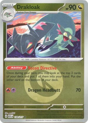Drakloak - 159/217 (Energy Symbol Pattern) - 159/217: ME: Ascended Heroes