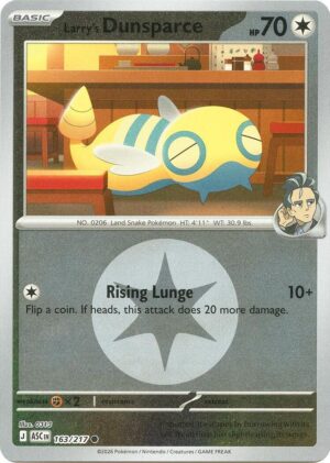 Larry's Dunsparce (Energy Symbol Pattern) - 163/217: ME: Ascended Heroes