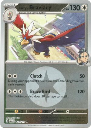 Larry's Braviary (Energy Symbol Pattern) - 174/217: ME: Ascended Heroes
