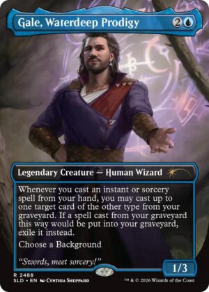 Gale, Waterdeep Prodigy - 2488: Secret Lair Drop Series