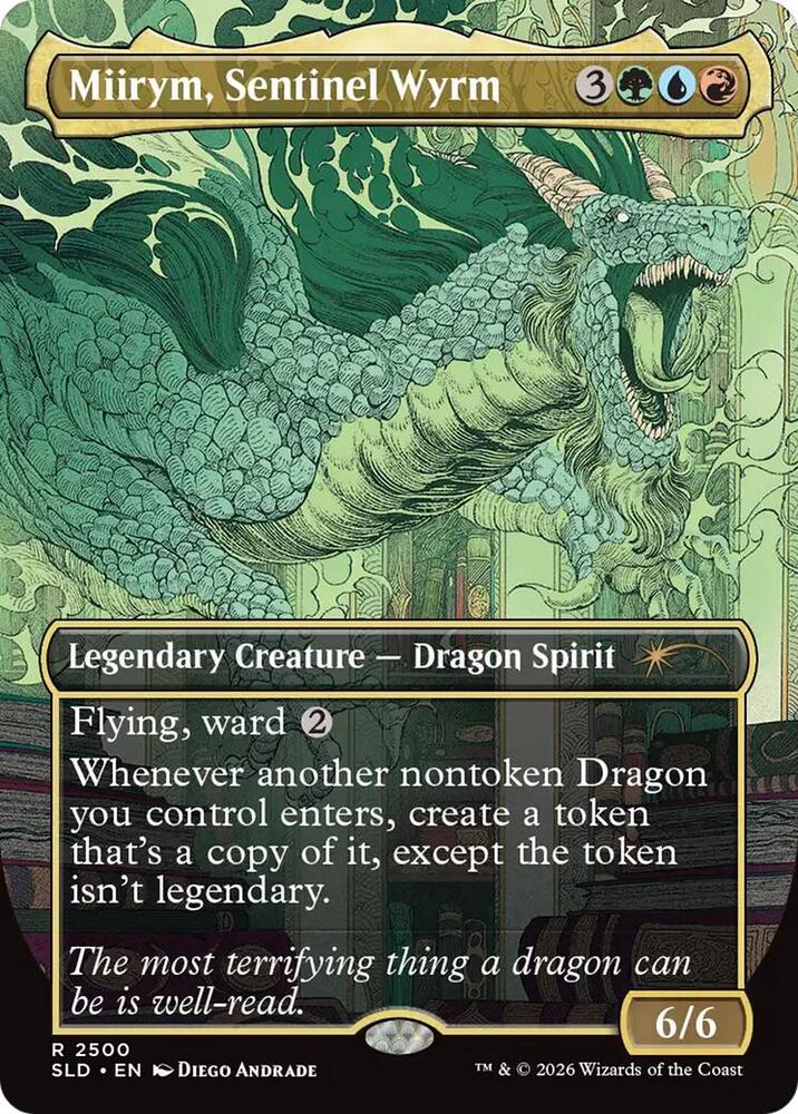 Miirym, Sentinel Wyrm - 2500: Secret Lair Drop Series