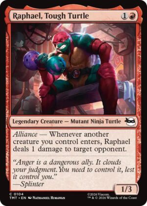 Raphael, Tough Turtle - 104: Teenage Mutant Ninja Turtles