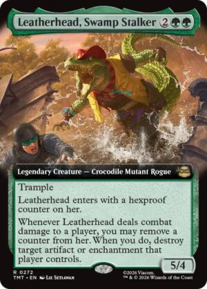 Leatherhead, Swamp Stalker (Extended Art) - 272: Teenage Mutant Ninja Turtles
