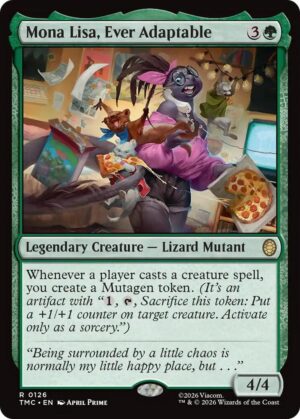 Mona Lisa, Ever Adaptable - 126: Commander: Teenage Mutant Ninja Turtles