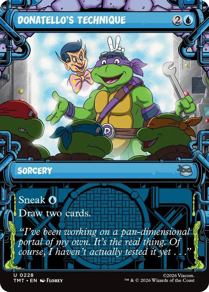 Donatello's Technique (Showcase) - 228: Teenage Mutant Ninja Turtles