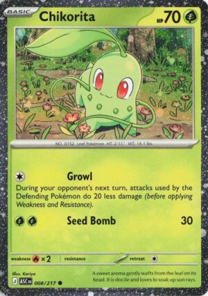 Chikorita (Cosmos Holo) - 008/217: Miscellaneous Cards & Products