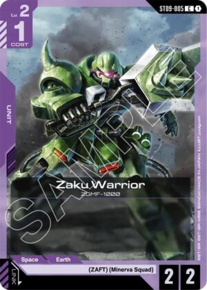 Zaku Warrior - ST09-005: Starter Deck 09: Destiny Ignition