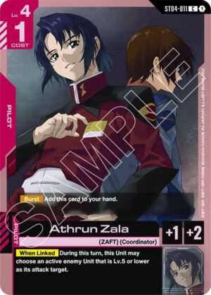 Athrun Zala - ST04-011: Starter Deck 09: Destiny Ignition