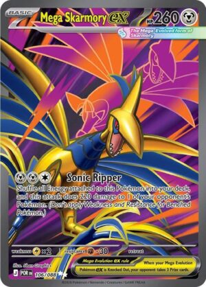 Mega Skarmory ex - 106/088 - 106/088: ME03: Perfect Order