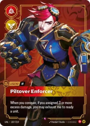 Vi - Piltover Enforcer - 187/219: Unleashed