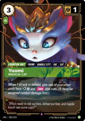 Yuumi - Magical Cat - 056/219: Unleashed