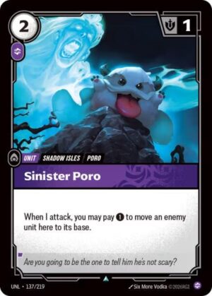 Sinister Poro - 137/219: Unleashed