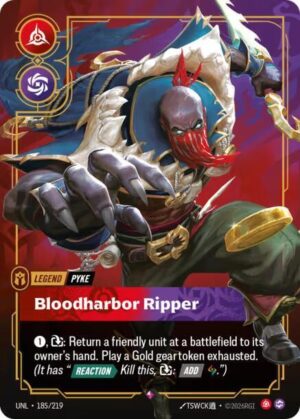 Pyke - Bloodharbor Ripper - 185/219: Unleashed