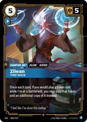Zilean - Time Mage - 086/219: Unleashed