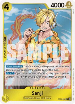 Sanji (EB04-052) - EB04-052: Adventure on Kami's Island