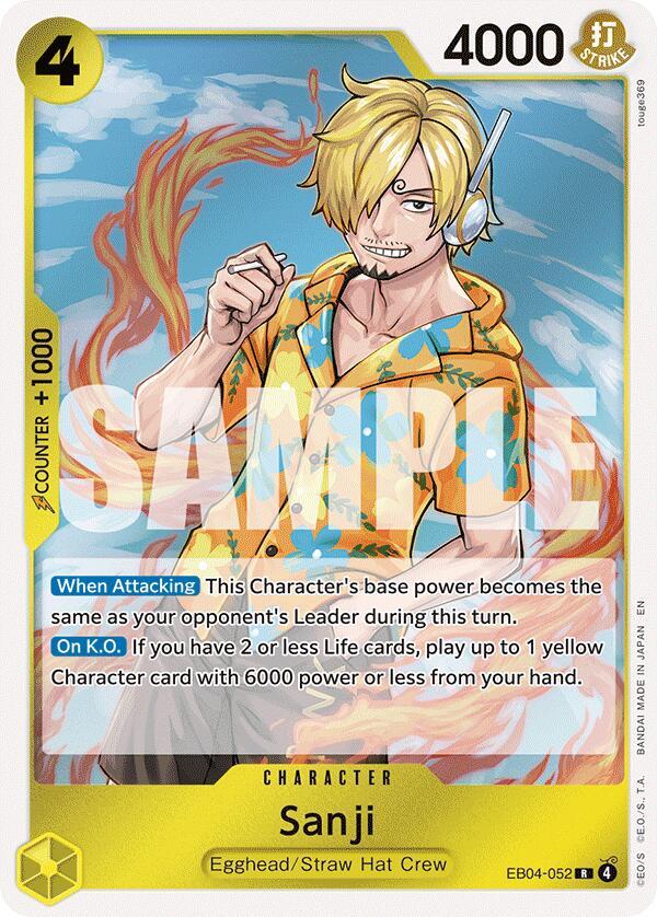 Sanji (EB04-052) - EB04-052: Adventure on Kami's Island