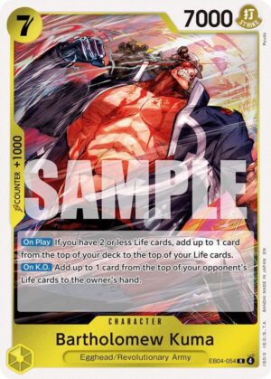 Bartholomew Kuma (EB04-054) - EB04-054: Adventure on Kami's Island