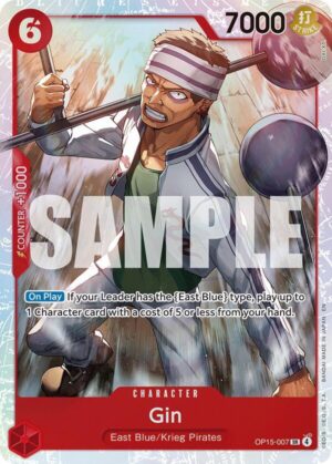 Gin - OP15-007: Adventure on Kami's Island