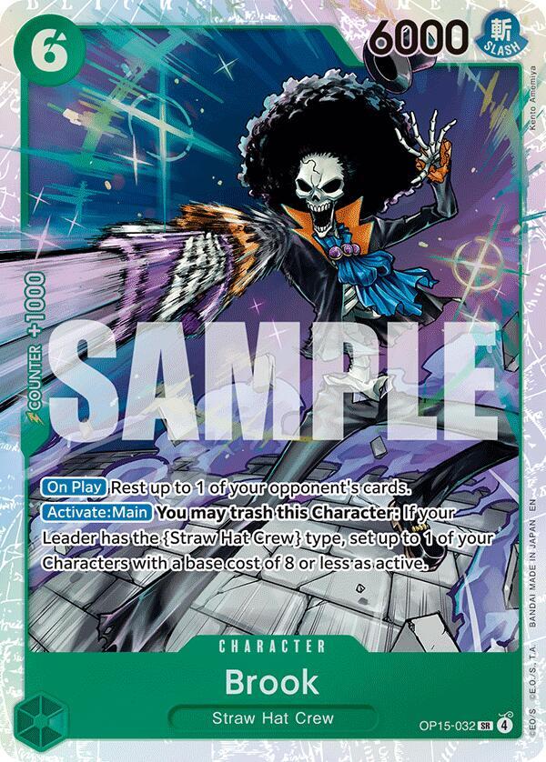 Brook (OP15-032) - OP15-032: Adventure on Kami's Island