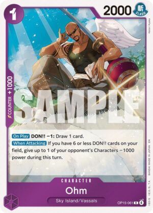 Ohm - OP15-061: Adventure on Kami's Island