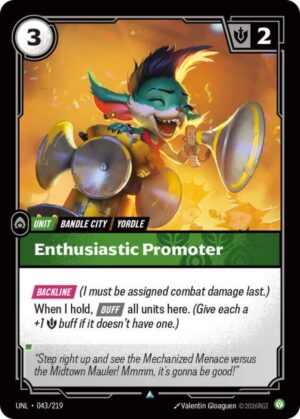 Enthusiastic Promoter - 043/219: Unleashed