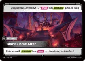 Black Flame Altar - 208/219: Unleashed