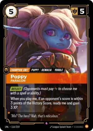 Poppy - Paragon - 116/219: Unleashed